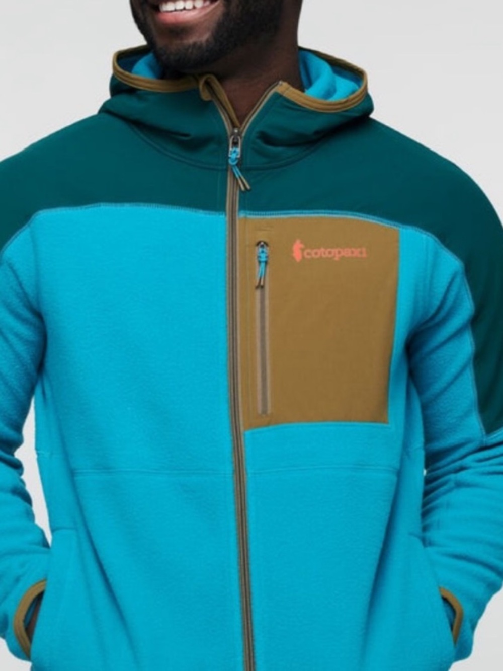 Cotopaxi Abrazo Fleece Hoodie Jacket Full Zip Mens XXL